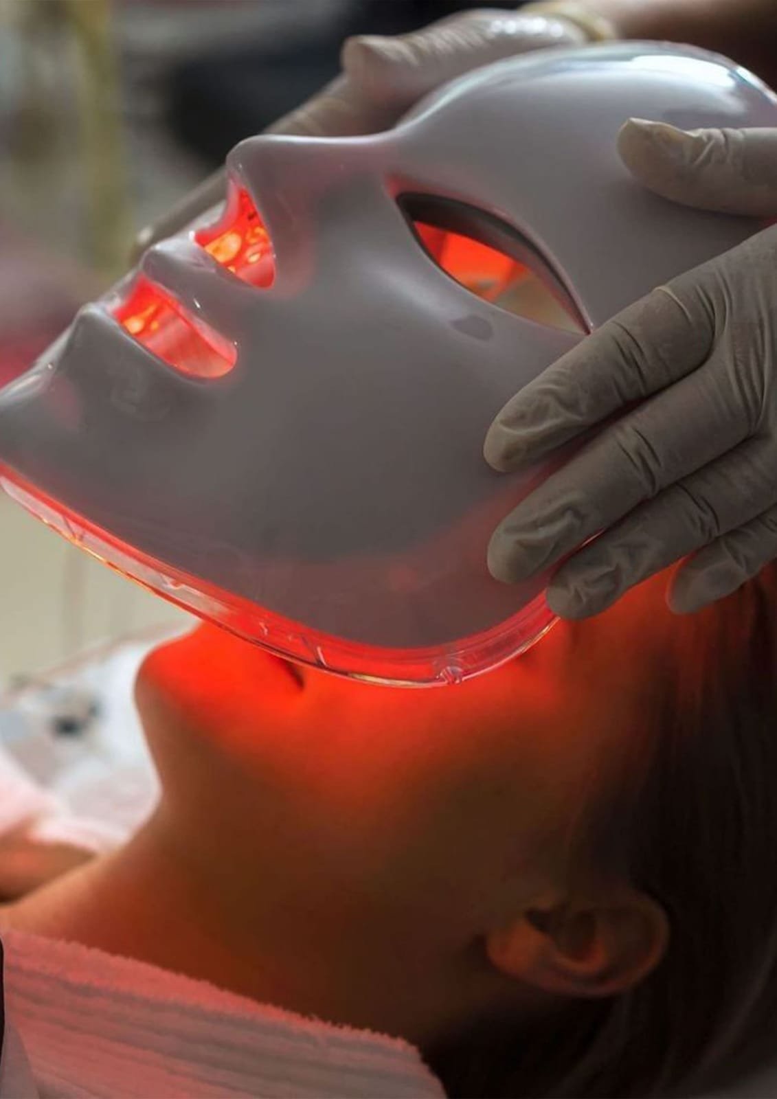 Beauty course LED facial treatment training