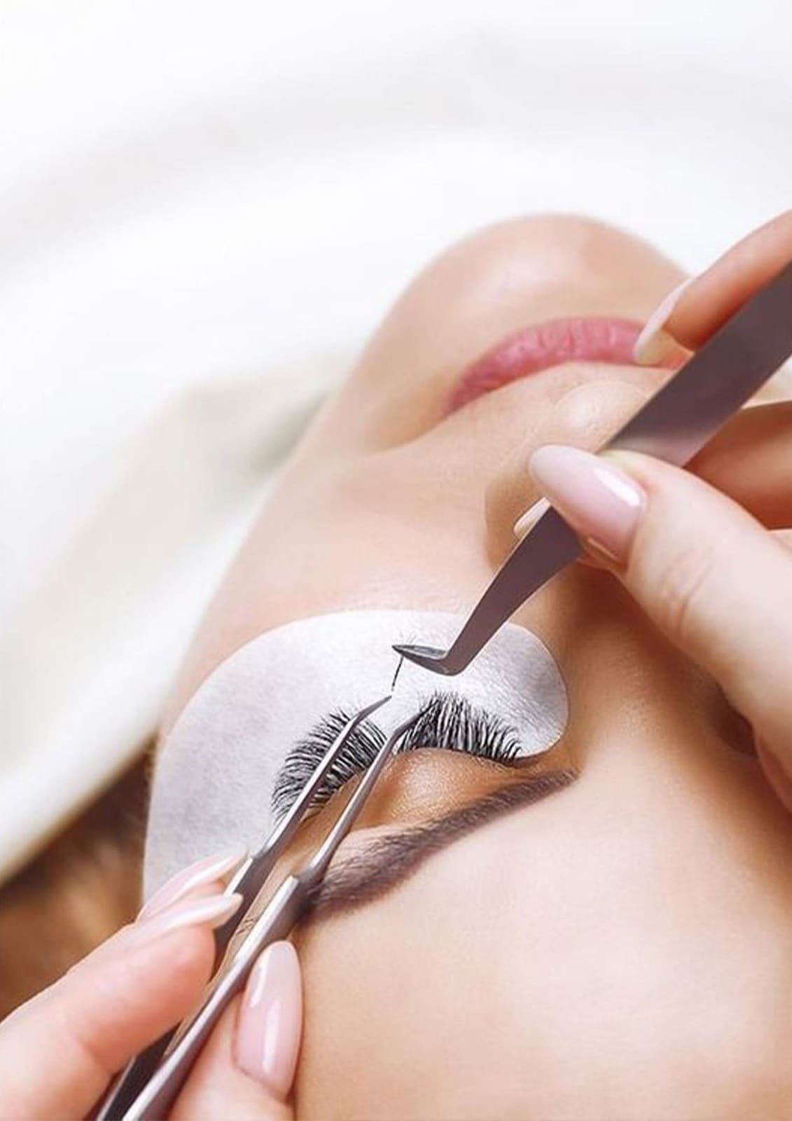 Beauty course practical session